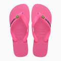 Havaianas Brasil Logo Neon flip flops rosa flux / rosa flux 10