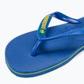 Havaianas Brasil Logo Neon Flip Flops Stern blau / Stern blau 7