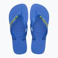 Havaianas Brasil Logo Neon Flip Flops Stern blau / Stern blau 10