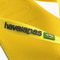 Havaianas Brasil Logo Neon Flip Flops zitrusgelb / zitrusgelb 10