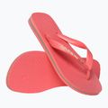 Havaianas Brasil Logo tropische Koralle Flip Flops 6
