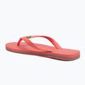 Havaianas Brasil Logo tropische Koralle Flip Flops 3