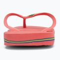 Havaianas Brasil Logo tropische Koralle Flip Flops 6