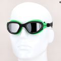 Schwimmbrille HUUB Aphotic Polarised & Mirror schwarz-grün A2-AG 7