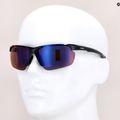 Fahrradbrille Alpina Defey HR black matte / white / black 7
