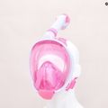 Kinder-Vollgesichtsmaske zum Schnorcheln AQUASTIC rosa SMK-01R 12