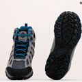 Herren-Trekkingstiefel Columbia Redmond III Mid Wp grau 1940581 19