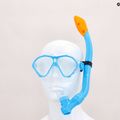 Kinderschnorchelset AQUASTIC Maske + Schnorchel blau MSK-01N 15