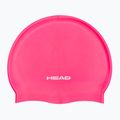 Badekappe Kinder HEAD Silicone Flat FUCS rosa