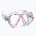 Mares Combo Zephir Junior rosa/klar Kinderschnorchelset 2