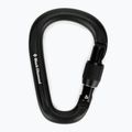 Black Diamond Pearlock Screwgate Karabiner schwarz BD3811340002ALL1