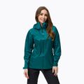 Damen-Membran-Regenjacke Black Diamond Treeline grün AP7450093032XSM1
