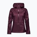 Frauen Treeline Membran regen Jacke Black Diamond lila AP7450095016XSM1 6