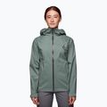 Black Diamond Stormline Stretch Regenjacke Frauen Grün APM6973053LRG1