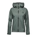 Black Diamond Stormline Stretch Regenjacke Frauen Grün APM6973053LRG1 6