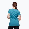 Damen Kletter-T-Shirt Black Diamond Chalked Up blau AP7300524055LRG1 2