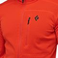 Herren trekking Sweatshirt Black Diamond Coefficient Fleece Hoody rot AP744281 3