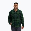 Black Diamond Project Heavy Flannel Herren-Trekkinghemd grün/anthrazit kariert