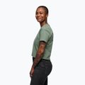Frauen Black Diamond Faded Crop lorbeergrünes T-shirt 2