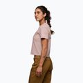 Frauen Black Diamond Faded Crop blass mauve T-shirt 2