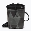 Black Diamond Gym grau gesteppt Magnesia Tasche
