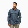 Herren-Trekkinghemd Black Diamond Project Twill anthrazit/moab braun