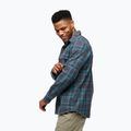 Herren-Trekkinghemd Black Diamond Project Twill anthrazit/moab braun 3
