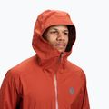 Herren Regenjacke Black Diamond Fineline Stretch burnt sienna 4