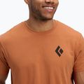 Herren Black Diamond Equipmnt For Alpinist SS Tee moab braun 4