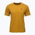 Herren Black Diamond Distance SS Tech Tee bernsteinfarbenes T-shirt 5