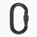 Karabiner Black Diamond Oval Keylock SCRWGT black