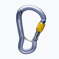 Karabiner Black Diamond Gridlock Screwgate gray