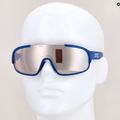 Fahrradbrille POC Crave opal blue translucent/clarity trail silver 9