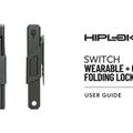 Fahrradschloss Hiplok Switch black 9