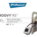 POLISPORT Groovy RS+ Kinderfahrradsitz schwarz FO 8640700001 8