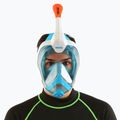 Vollgesichtsmaske zum Schnorcheln SEAC Magica white/orange 7