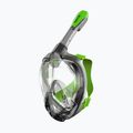 Vollgesichtsmaske zum Schnorcheln SEAC Magica grey clear/green lime