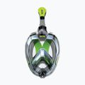Vollgesichtsmaske zum Schnorcheln SEAC Magica grey clear/green lime 2