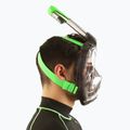 Vollgesichtsmaske zum Schnorcheln SEAC Magica grey clear/green lime 9