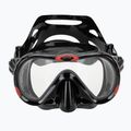 Schnorchelmaske Seac Boss black/red 2