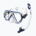 Schnorchelset SEAC Iena Dry Set blue