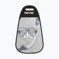 Schnorchelset SEAC Iena Dry Set blue 2