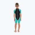 Kinder Schwimm-Neoprenanzug SEAC Dolphin Shorty 1,5 mm black/tiffany 2
