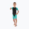 Kinder Schwimm-Neoprenanzug SEAC Dolphin Shorty 1,5 mm black/tiffany 3