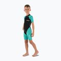 Kinder Schwimm-Neoprenanzug SEAC Dolphin Shorty 1,5 mm black/tiffany 4