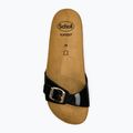 Slides Schlappen  Damen Scholl Estelle Patsynth black 5