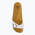 Slides Schlappen  Damen Scholl Estelle Syn white 5