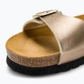 Slides Schlappen  Damen Scholl Estelle Lamsynth taupe 7