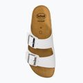 Slides Schlappen  Damen Scholl Josephine Syn white 5