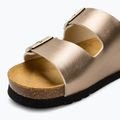 Slides Schlappen  Damen Scholl Josephine Lamsynth taupe 7